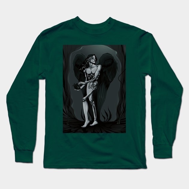 Angel of Death Long Sleeve T-Shirt by ddraw